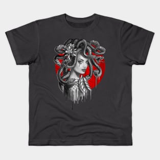 Medusa Red Dot Kids T-Shirt